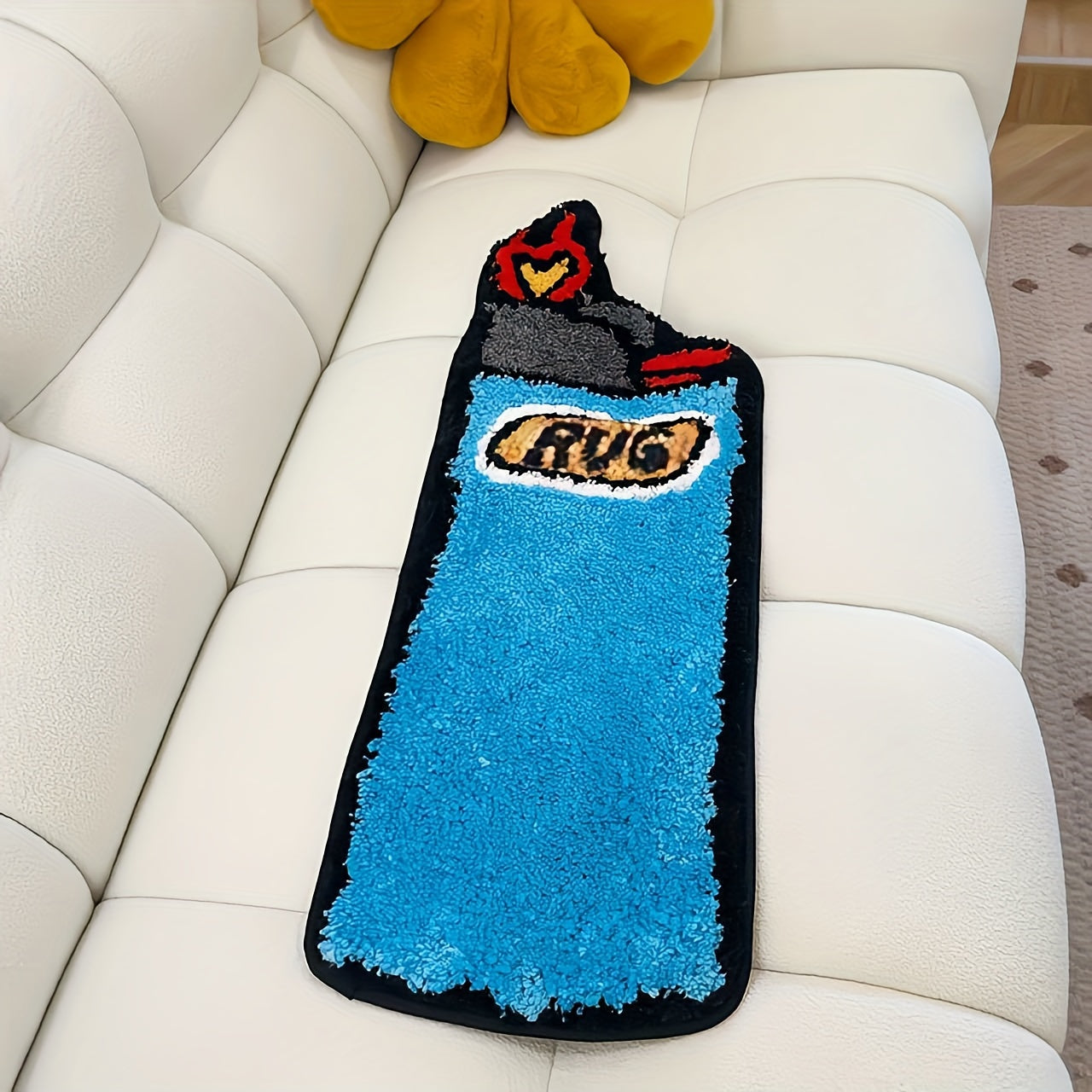 BLUE LIGHTER RUG