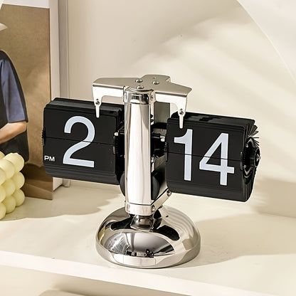 STEEL FLIPPING PAGE CLOCK