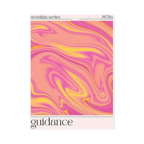 Retro Aura Gradient Poster