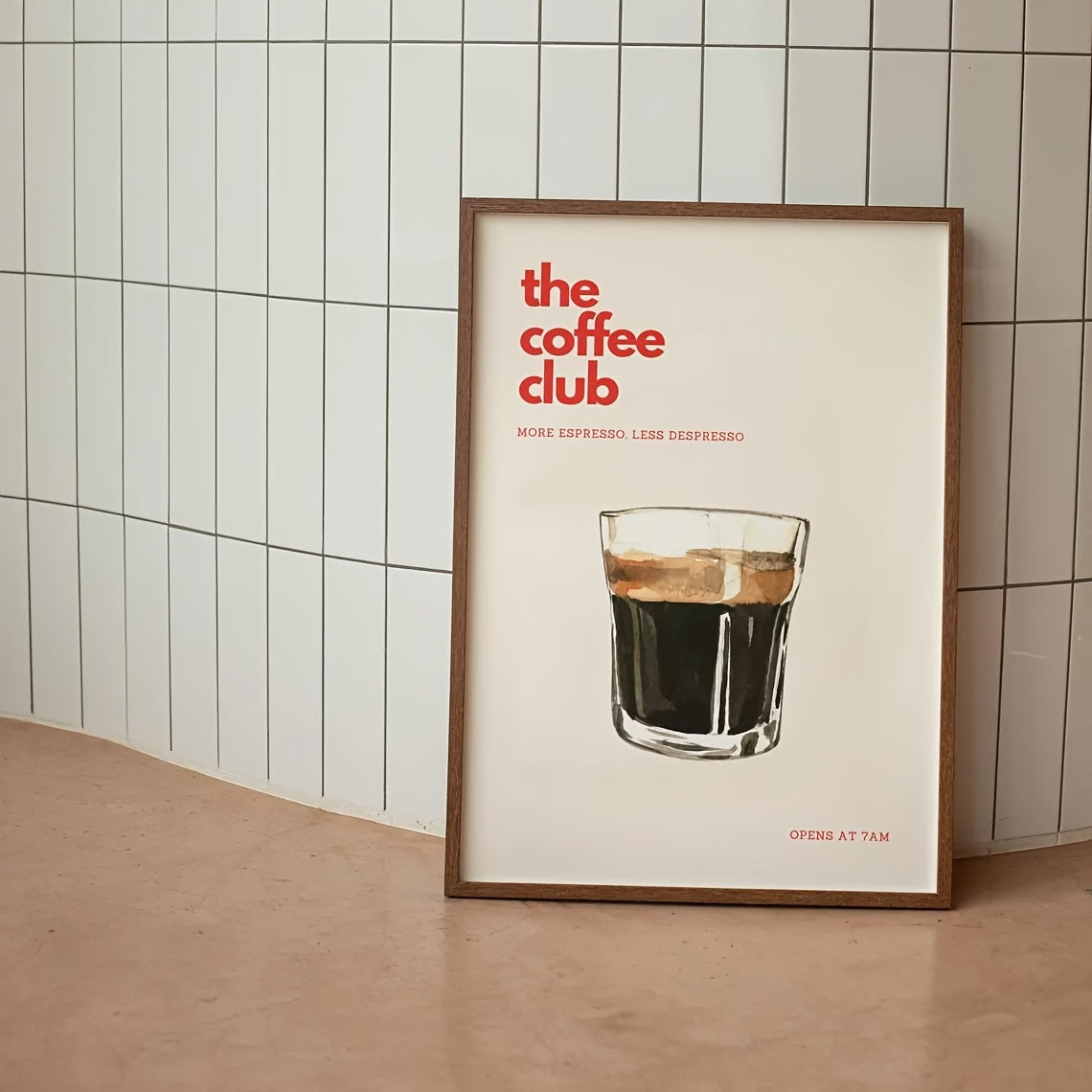MORE ESPRESSO, LESS DESPRESSO