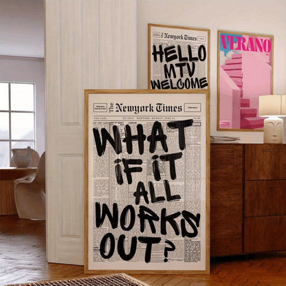 LAMP + RUG + POSTER