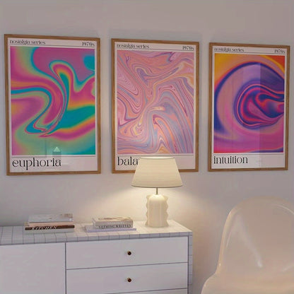 Retro Aura Gradient Poster